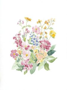 I can paint myself  Flowers